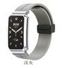 Adecuado para Correa de Reloj Mi Band 7pro Silicona Hebilla Plegable Pulsera Magnética Mi 7Pro Marco de Reloj Metálico