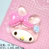 Luminoso Grande Dibujo Animado Perro Orejón Accesorios de Resina DIY Accesorios para el Cabello Calcomanía para Refrigerador Carcasa para Teléfono Móvil Material por Lote para Belleza en Vivo