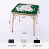 Mesa de Mahjong Dobrável para Exterior, Pequena Mesa de Acampamento de Viagem, Conjunto de Mesa Dobrável Portátil de Liga de Alumínio Ajustável