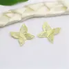 Acessórios para Joias Materiais DIY Feitos à Mão Pingentes de Borboleta Pequenos em Bronze Fundido Pulseiras Colares Acessórios de Cabelo Atacado