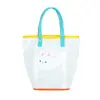Bolso de Mano de Gelatina Escarchada Nuevo Bolso de Playa Bolso Transparente Verano para Mujer Bolsa de Viaje para Nadar Bolsa de Almacenamiento Conejo