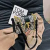 Bolso Pequeño de Hombro Estilo Coreano para Mujer 2025 Otoño e Invierno Nuevo Elegante Bolso Cruzado con Cadena Bolso de Alta Gama Bolso de Mujer Casual y Versátil