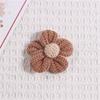 Otoño e Invierno Flor de Cinco Pétalos Tridimensional Hecha a Mano Broche Adorno para el Cabello Bolso Zapato Calcetines Accesorios de Equipaje Materiales Adornos de Flor