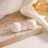 Brincos estilo Hong Kong retrô, brincos frescos e versáteis estilo coreano para o dia a dia, brincos com aplicação de esmalte, acessórios de luxo leve com personalidade única atacado