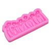 Flor Flor Silicone Flip Açúcar Molde Bolo Chocolate Seco Ritmo Molde Decorativo DIY Ferramentas de Panificação