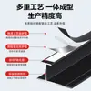 Tiras de Cierre en Forma de I de Aleación de Aluminio Personalizadas, Paneles de Pared, Líneas de Cintura Empalmadas de Metal, Tiras de Cierre de Junta de Tablero Ecológico Sin Pintura