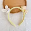 Arco de Cabelo Especial para Lavar o Rosto Celebridade da Internet Doce Desenho Animado Headwear Faixa de Cabelo Antiderrapante Faixa de Cabelo de Pelúcia Acessórios de Cabelo Fofos para Crianças