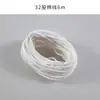 Mecha de vela de aromaterapia, mecha de cera, hilo de algodón sin humo, mecha de algodón, mecha de madera, material de vela de bricolaje hecho a mano, material de mecha de repuesto