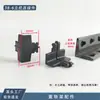 Conector de Poste com Furo de Cabaça de 38mm Acessórios de Prateleira Conector de Rack Plástico Elevador Camada Dupla Conector de Perfil de Aço