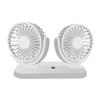 Ventilador de Carro Ventilador de Carro Cabeça Dupla 12V24v Furgão Caminhão Grande Refrigeração Interna Vento Forte Ventilador de Carro Potente