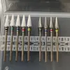 Cabezal de Cerámica en Forma de Cono para Pulir Uñas con Dientes Rectos Triangulares, Reversible, Máquina Pulidora Rápida para Remover Uñas