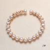 Pulsera de Perlas de Agua Dulce, Joyería Femenina y de Moda, Joyería Envolvente Transfronteriza, Pulsera Elegante de Perlas Blancas de Perla Real