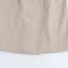 Elegante e Simples Estilo Europeu e Americano Casaco de Lã com Efeito Pelo Sintético Inverno Novo Dupla Face Casual Sobre o Joelho