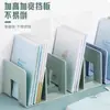 Organizador de Libros de Escritorio con Múltiples Compartimentos, Soporte para Libros de Estudiante, Estante de Almacenamiento, Estante de Almacenamiento para Escritorio
