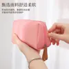 Nueva Bolsa de Labiales Casual Estilo Coreano para Mujer, Gran Capacidad, Impermeable, Almacenamiento de Película de Cuero PU Multicolor, Bolsa Pequeña Portátil de Nicho para Viaje