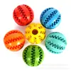 Juguete para mascotas pelota perro bola molar clip bola de comida bola dispensadora de premios mascota rompecabezas tpr resistente a la mordida limpieza de dientes molares