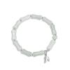 Pulseira de Prata Esterlina 925 de Cintura Alta com Jade Hetian Nova Pulseira Chinesa Tianshan Verde Gelo Festival Ins Marca Fengfu Pulseira