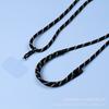 Cordão de Celular Transversal Ajustável de 6mm do Fabricante, Alça Elegante e Anti-Perda, Alça de Pescoço, Alça Transversal, Alça de Bolsa Transversal