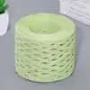 200M/rollo cuerda de papel hueca para tirar carrete pequeño mano DIY tejido línea de hierba de rafia fabricantes gran cantidad en stock venta al por mayor