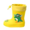Novo Modelo 2026 Galochas Infantis para Meninas, Antiderrapantes, Forradas com Lã, Sapatos Impermeáveis para Meninas, Bebês e Pré-escolares