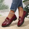 Zapatos Pequeños de Charol Retro para Mujer, Nuevos de Primavera, Moda Británica, Plataforma de Suela Gruesa, Zapatos de Una Sola Pieza, Mary Janes Negros