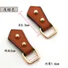 Anillo de Gancho Lateral para Oreja DIY Accesorios para Bolsos de Cuero Reemplazo Accesorios de Gancho para Oreja de Bolso de Mano Conexión de Correa para Bolso Cruzado Hebilla de Cuero Lateral para Oreja