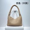 Bolsa de Mano Tejida a Mano para Almuerzo Xiaozhong para Mujer Bolso de Hombro de Gama Alta Bolso de Mujer 2024 Bolso Cruzado Portátil para Hombro