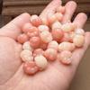 Raiz de Bodhi Gato Patinha Esculpida Gato da Sorte Queijo Osmanthus Contas Soltas DIY Acessórios para Artesanato Leão Finamente Esculpido Despertar Acessórios de Bodhi
