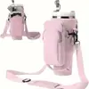 Tapa para Vaso de Hielo de 40 oz Material de Buceo Stanley Bolsa Tote para Botella de Agua Asa Stanley Tapa para Vaso de Letra Aislada Montada en Coche