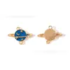 Mini Cielo Estrellado Luna Estrella Globo Joyería Accesorios Colgante de Aleación DIY Cadena de Teléfono Móvil Llavero Colgante