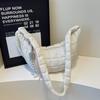 Bolsa de Plumón para Empanadas de Gran Capacidad Acolchada 2026 Estilo Nuevo Plisado Nube Bolso Cruzado Casual para Hombro