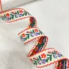 Cinta de lazo para oreja de madera de 2 cm, cinta de estilo étnico, accesorios para el cabello, cinta para tocado, ropa étnica, encaje para ropa