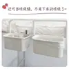 Caja de Almacenamiento para Mesita de Noche de Dormitorio Cesta Colgante para Mesita de Noche Soporte Móvil para Teléfono Colgante sin Taladro para Litera Superior e Inferior Artefacto Bueno para Dormitorio
