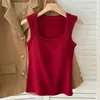 Chaleco de mujer con almohadillas en el pecho incorporadas, otoño e invierno, copa única 27, tela cepillada, cálido, tirantes anchos, nueva capa base 86