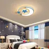 6 nuevas lámparas de techo doradas estilo nórdico, con forma única de delfín y luces LED redondas, adecuadas para dormitorios y salas de estudio, diseño minimalista y moderno
