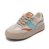 Zapatillas de entrenamiento Baikuang color caramelo xiaozhongde para mujer, nuevo diseño 2023, zapatos versátiles, estilo Hong Kong retro, zapatillas de plataforma para primavera y otoño