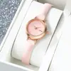 Venta Caliente Estilo Academia Reloj Examen Ins Moda Femenina Redondo Tendencia Esfera Redonda Reloj de Cuarzo Pequeño Redondo para Mujer Venta al por Mayor