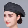 Boina Sombrero Chef Nuevo Estilo Mezclilla Camarero Sombrero de Trabajo Gorra Adelante Boina Catering Mujeres Personalizado