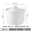 Olla Grande de Cerámica para Estofado, Olla Comercial para Estofado, Olla para Estofado Sellada con Agua, Olla Doméstica para Cocinar al Vapor con Tapa, Olla de Barro, Olla para Estofado, Olla para Sopa, Tamaño Pequeño para una Sola Porción