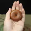 Colgante de Paz de Tuya Taihang Adorno de Madera Hecho a Mano para Ventas en Vivo de Tiktok, Cadena para Suéter, Decoración Colgante para Coche