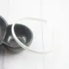1CM plástico filme tecido faixa de cabelo tiara material joias crianças adulto joias diy acessórios de cabelo material artesanal