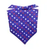Suministro Directo Transfronterizo de Nuevos Baberos a Cuadros de Doble Cara para Mascotas, Baberos para Mascotas para Cumpleaños, Bandanas de Doble Capa para Perros