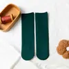 Meias de Neve para Mulheres, Meias de Chão Grossas e Forradas com Lã para Outono e Inverno, à Prova de Frio e Quentes, Autocaleantes, Meias de Cano Médio Cor da Pele Atacado