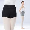Calças de Dança Feminino Verão Adulto Cintura Alta Boxer Shorts Exercício Fitness Roupas Treinamento Stretch Dança Musculação Leggings