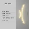 Lámpara de Pared LED Curva con Iluminación Multicolor y 3 Temperaturas de Color Ajustables, Estilo Nórdico para Pared de Fondo de Sala de Estar, Pared de Pasillo, Venta al por Mayor