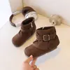 Botas Chelsea retrô e estilosas para menina, nova coleção de inverno 2026, botinhas infantis, botas curtas estilo coreano para meninas
