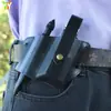 Linterna de exterior en stock funda de cuero linterna táctica de supervivencia EDC bolsa de cintura bolsa de almacenamiento de herramientas para aventura en la jungla