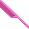 Peine de cola puntiaguda de color al por mayor estilista peinado recogido peine para peinar maquillaje peine de modelado púas para el cabello peine de cola puntiaguda para el cabello en stock