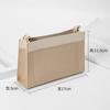Adecuado para Flor Vieja No. 26 Neceser Bolso de Hombro Modificado Neceser Bolso de Axila Forro Cadena Cruzada Accesorios Bolso
