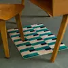 Estilo Ins Cuadros Rayados Coreanos Alfombrillas para Piso de Baño Alfombrillas Absorbentes para Pies de Hogar Resistentes a Manchas y al Desgaste Alfombras para Sala de Estar